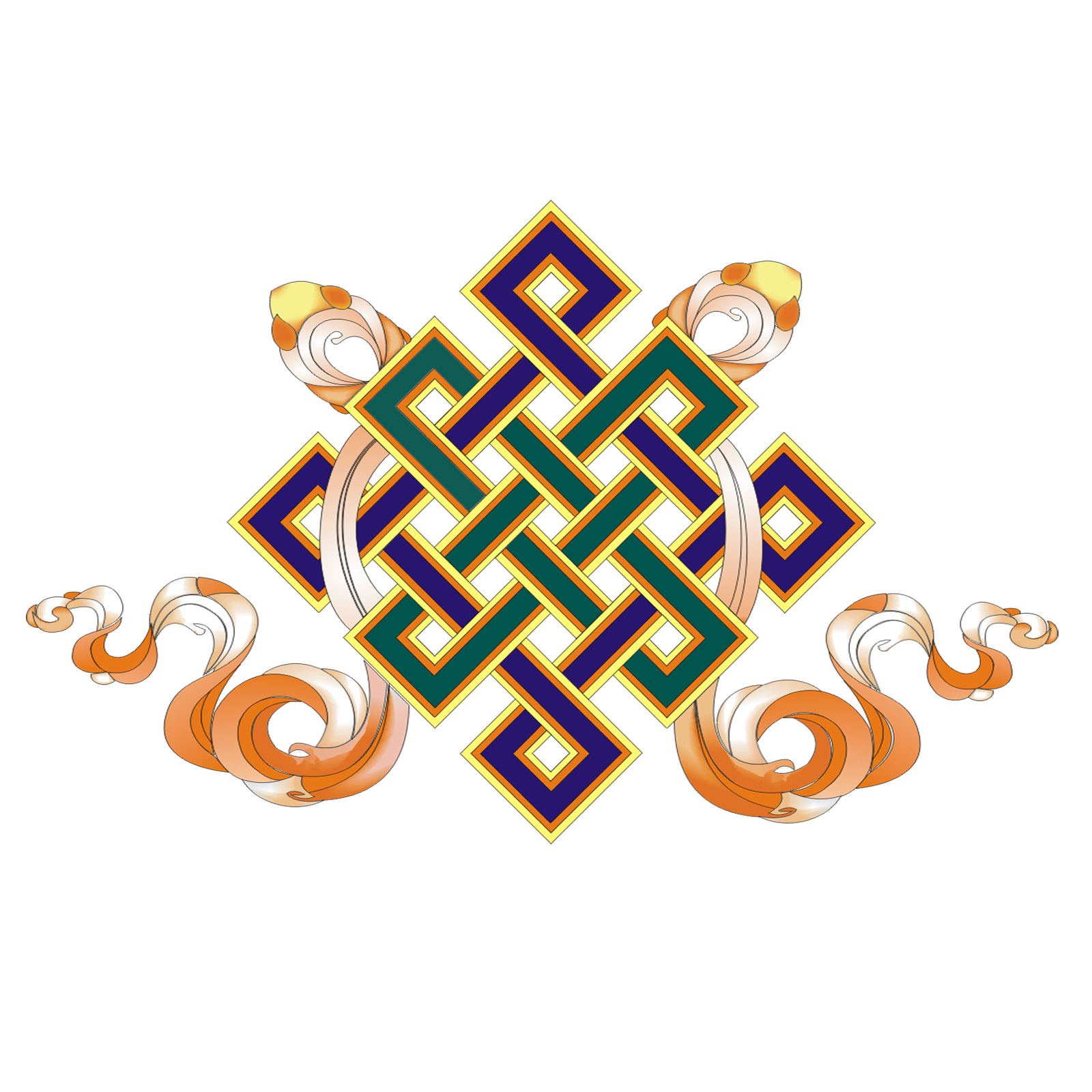 西藏吉祥八宝多分辨率