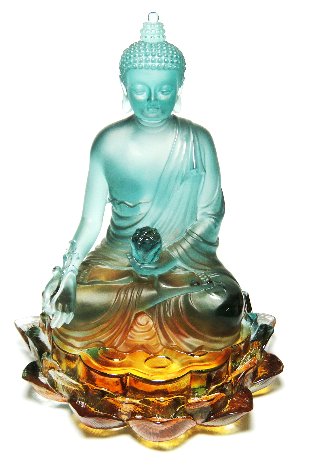 蓝色净琉璃药师佛